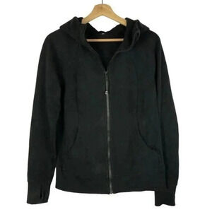Lululemon Black Light Cotton Fleece Scuba Hoodie 8